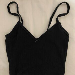 TNA homestretch lace cami tank